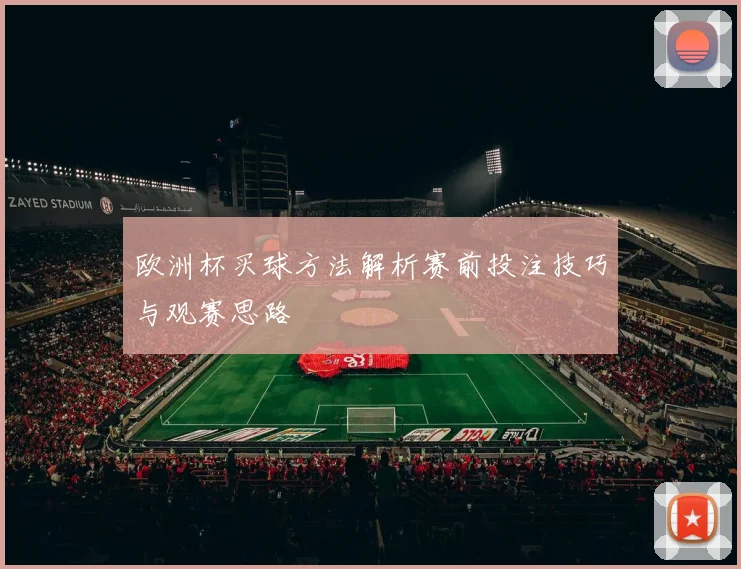 欧洲杯买球方法解析赛前投注技巧与观赛思路